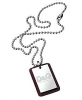 D&G Dolce & Gabbana ID&G Leather Tag Necklace 