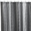 Sierra Onyx Fabric Shower Curtain by Manor Hill