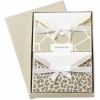 Tan Safari Letterpress Note Gift Ensemble